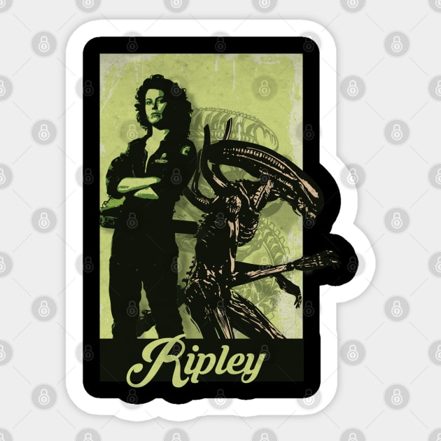 Ripley Nemesis Sticker by CTShirts